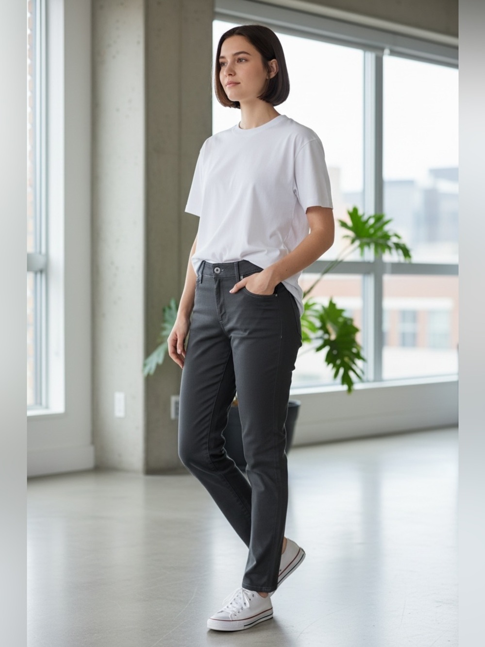Ann Taylor Black Skinny Pants